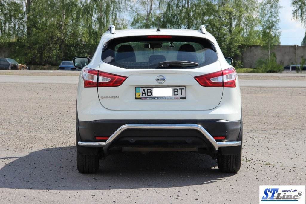 Back arc AK007-Plus (stainless) for Nissan Qashqai 2014-2021 - Reelken Auto
