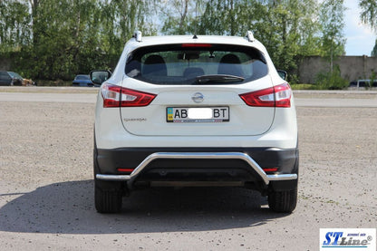 Rear Bar AK007-Plus (Stainless Steel) for Nissan Qashqai 2014-2021 - image 3