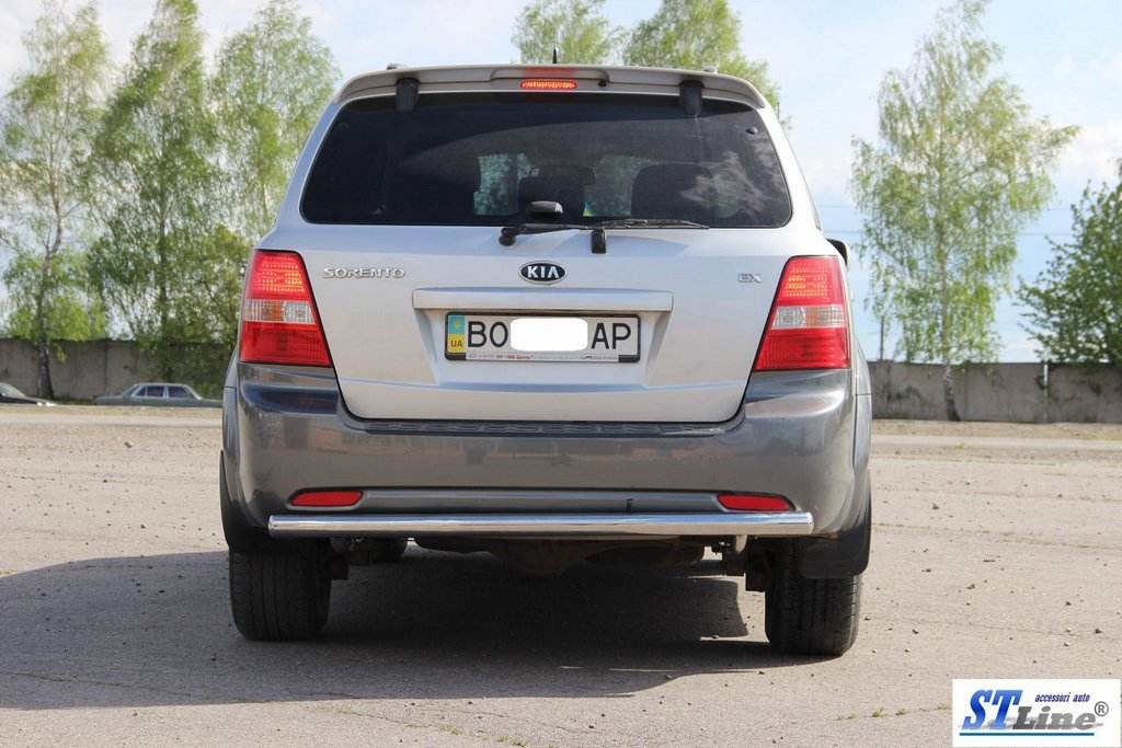 Back arc AK002 (stainless) for Kia Sorento I BL 2002-2009 - Reelken Auto