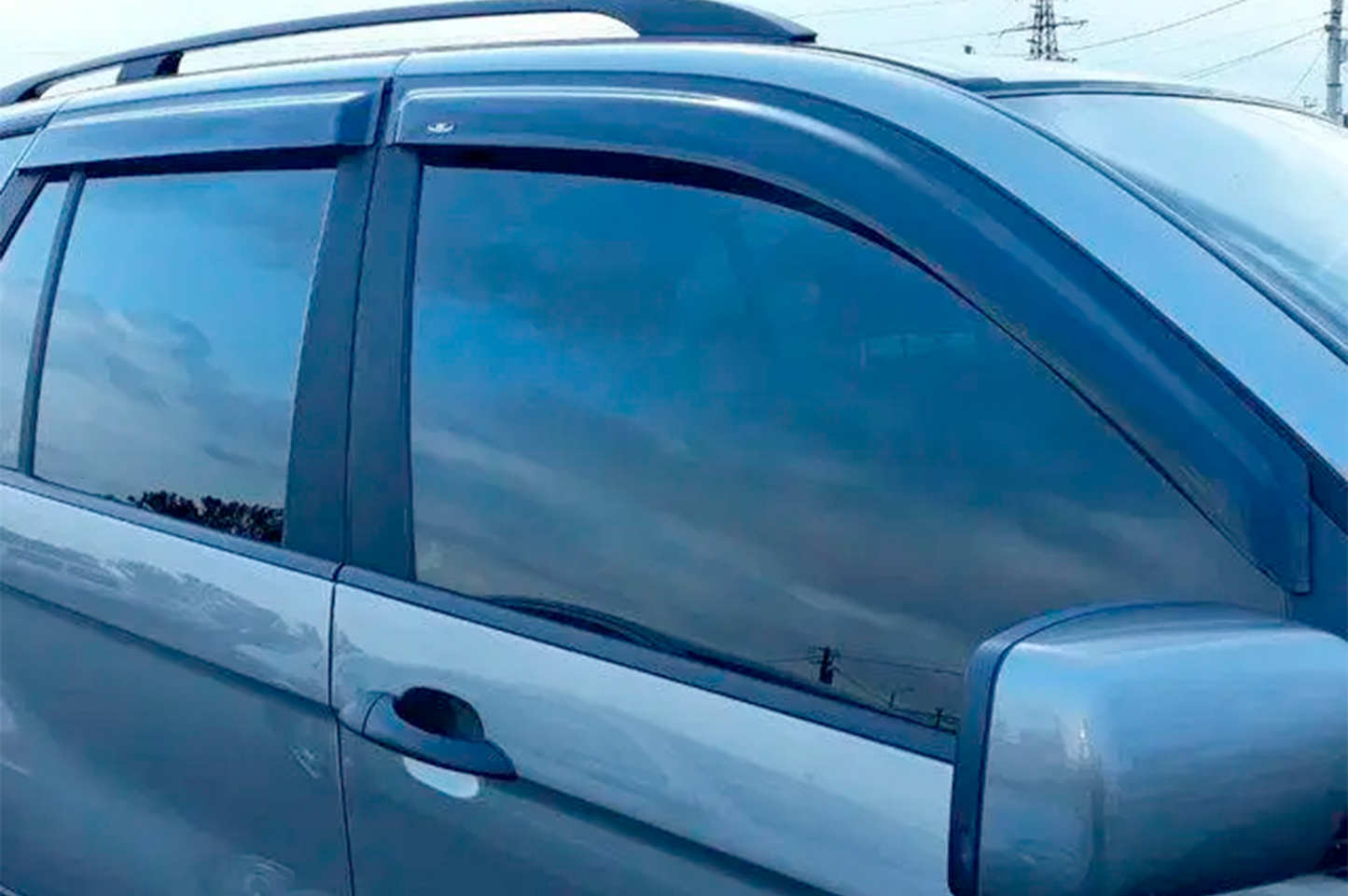 Window Deflectors (4 pcs, HIC) for BMW X5 E53 1999-2006 - image 9