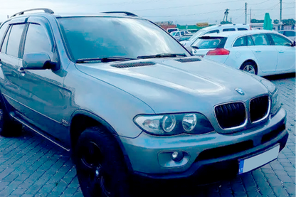 Window Deflectors (4 pcs, HIC) for BMW X5 E53 1999-2006 - image 6