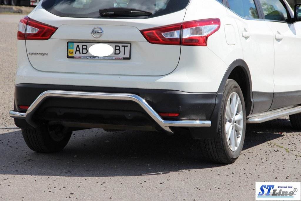 Back arc AK007-Plus (stainless) for Nissan Qashqai 2014-2021 - Reelken Auto