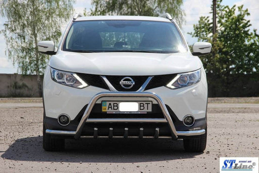 Kengurâtnik WT003-Plus (stainless) for Nissan Qashqai 2014-2021 - Reelken Auto