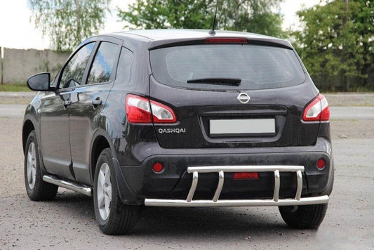 Back arc AK011 (stainless) for Nissan Qashqai 2010-2014 - Reelken Auto