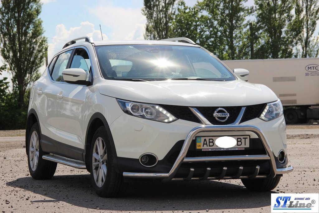 Bull Bar WT003-Plus (Stainless Steel) for Nissan Qashqai 2014-2021 - image 3