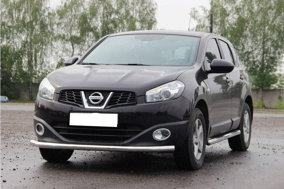 Front Bar ST008 (Stainless Steel) for Nissan Qashqai 2010-2014 - image 2