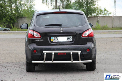 Back arc AK011 (stainless) for Nissan Qashqai 2010-2014 - Reelken Auto