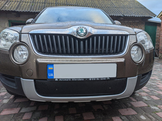 Winter cover on the grille (lower, 2009-2013) for Skoda Yeti 2009-2017 - image 1