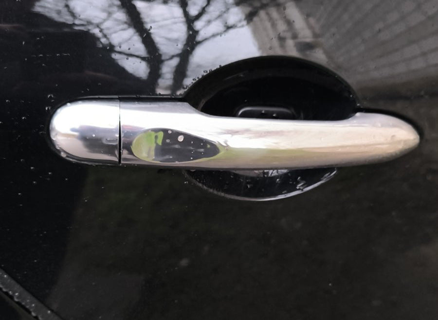 Chrome Door Handle Covers (4 pcs, Stainless Steel) for Renault Scenic/Grand 2009-2016 - image 1