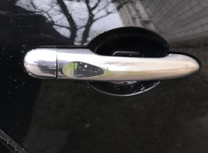 Chrome Door Handle Covers (4 pcs, Stainless Steel) for Renault Megane III 2009-2016 - image 1