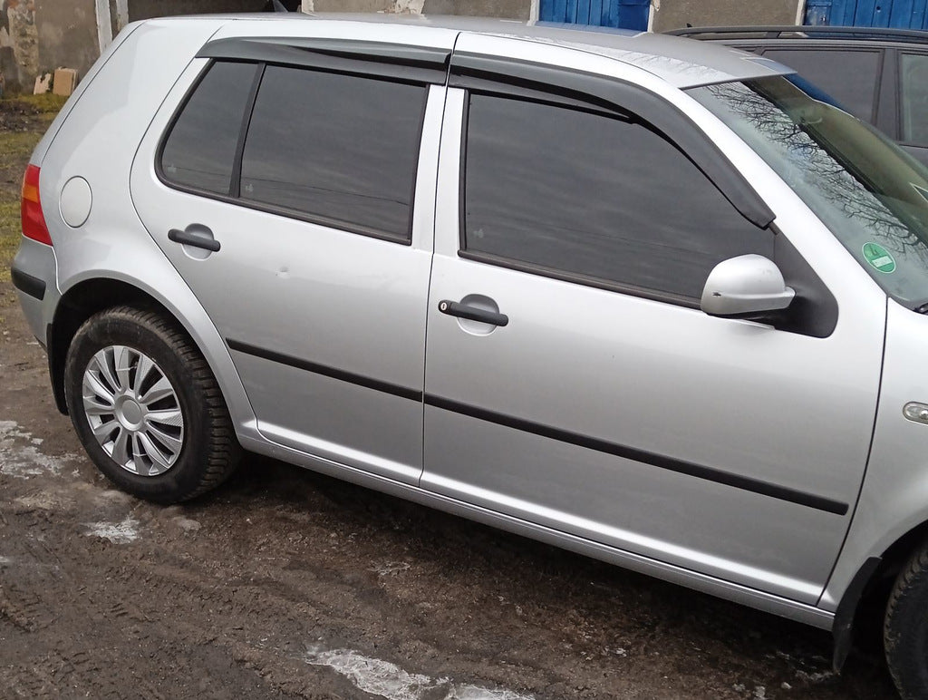 Window Deflectors HB (4 pcs, Sunplex Sport) for Volkswagen Golf 4 1997-2006 - image 3