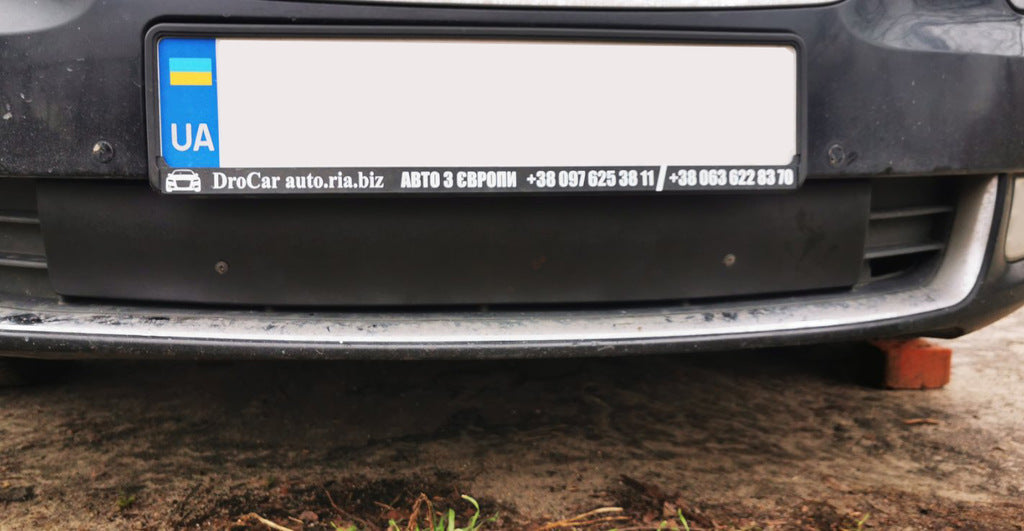 Winter cover on the grille (lower, 2008-2013) for Skoda Superb 2009-2015 - image 4