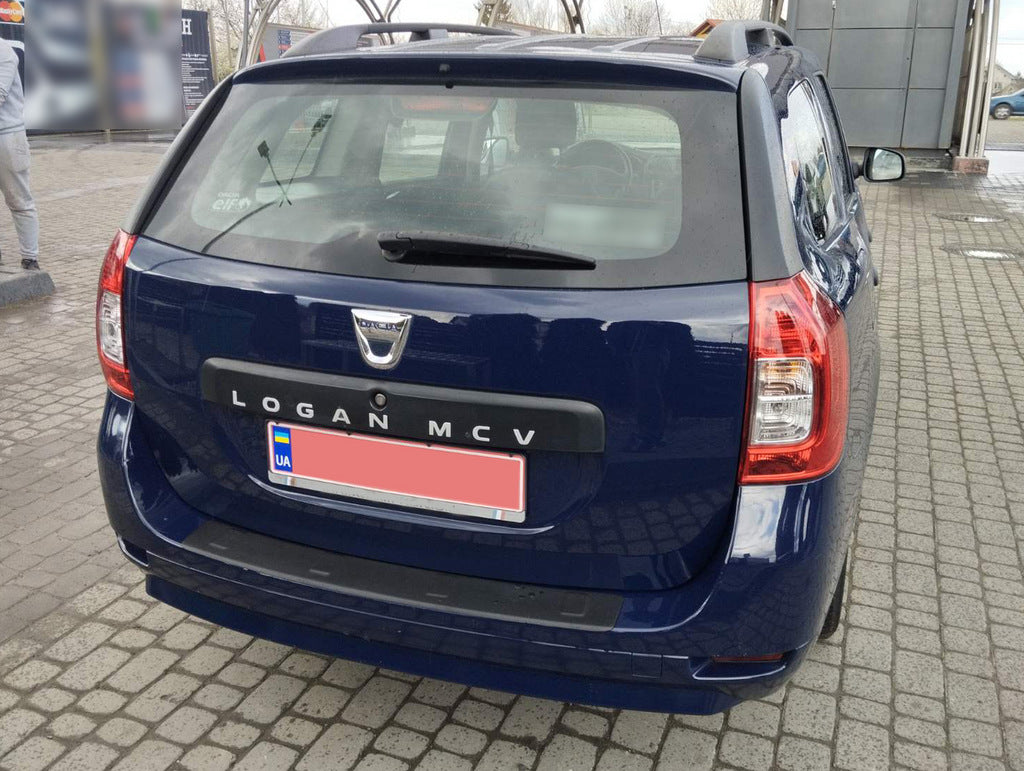 Cover on the rear bumper (ABS, Esa) for Renault Logan MCV 2013-2022 - image 3