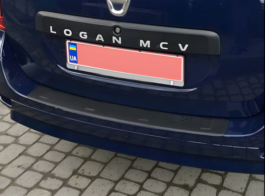 Cover on the rear bumper (ABS, Esa) for Dacia Logan MCV 2013-2020 - image 1