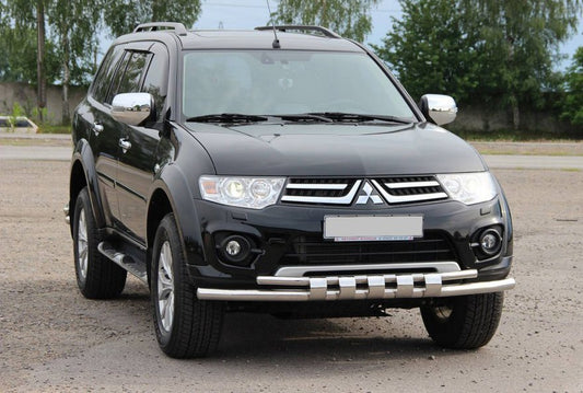 Front Bar ST015 (Stainless Steel) for Mitsubishi L200 2006-2015 - image 1