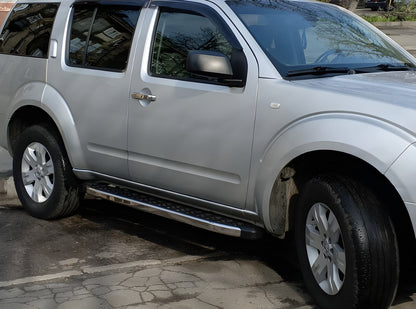 Side Steps BlackLine (2 pcs, aluminum) for Nissan Pathfinder R51 2005-2014 - image 1