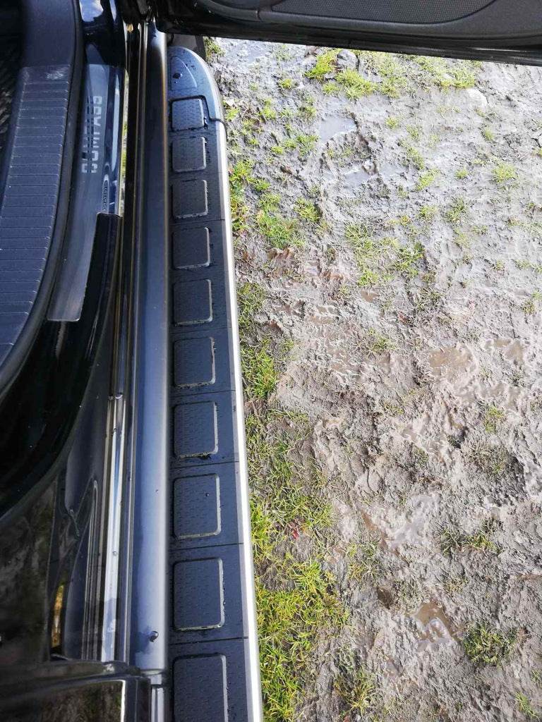 Lateral platforms Duru (2 pieces, aluminum) for Jeep Compass 2006-2016 - Reelken Auto