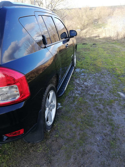 Side Steps Duru (2 pcs, Aluminum) for Jeep Compass 2006-2016 - image 5