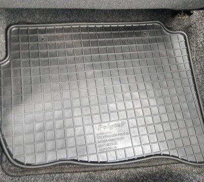 Rubber mats (4 pieces, Polytep) for Seat Cordoba 2000-2009 - Reelken Auto