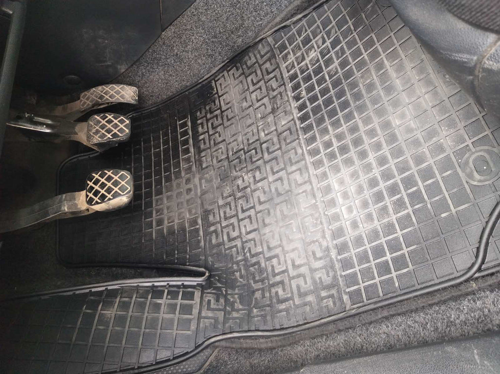 Rubber Floor Mats (4 pcs, Polytep) for Skoda Fabia 2000-2007 - image 1