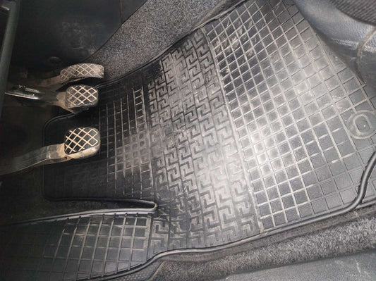 Rubber Floor Mats (4 pcs, Polytep) for Skoda Fabia 2000-2007 - image 1
