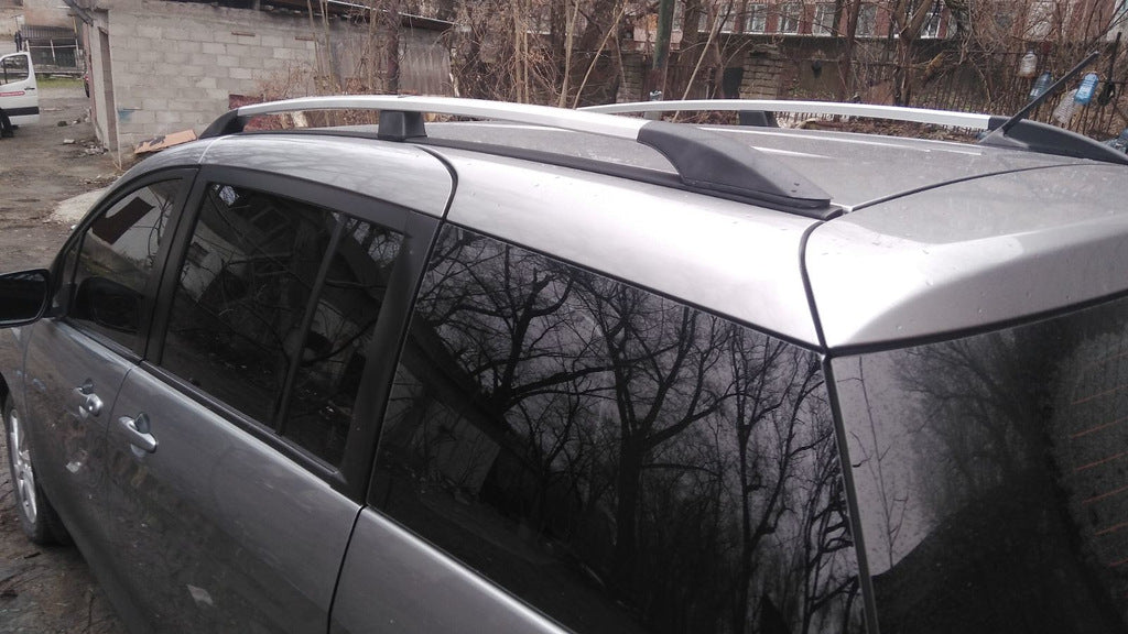 Aluminum Roof Rails (Chrome) for Mazda 5 2010-2018 - image 3