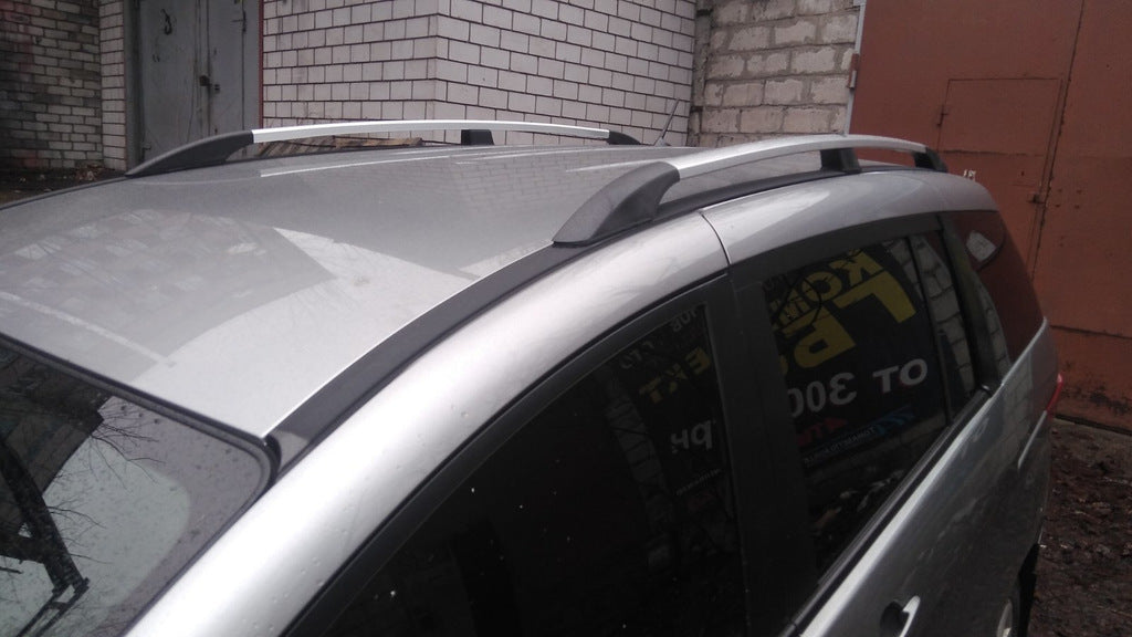 Aluminum Roof Rails (Chrome) for Mazda 5 2010-2018 - image 2