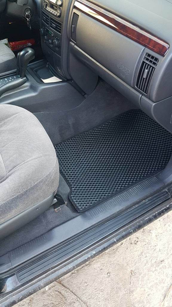 EVA mats (black) for Jeep Grand Cherokee WJ 1999-2004 - Reelken Auto