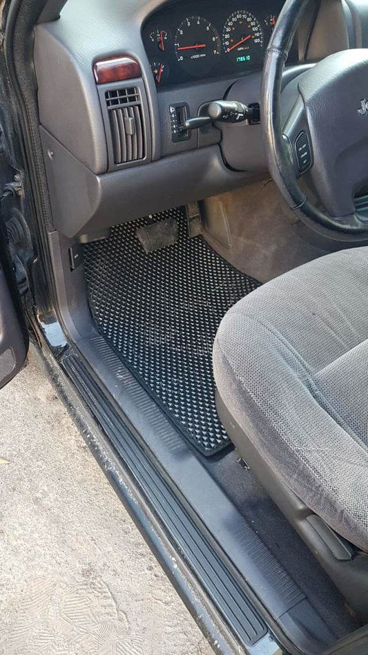 EVA mats (black) for Jeep Grand Cherokee WJ 1999-2004 - Reelken Auto