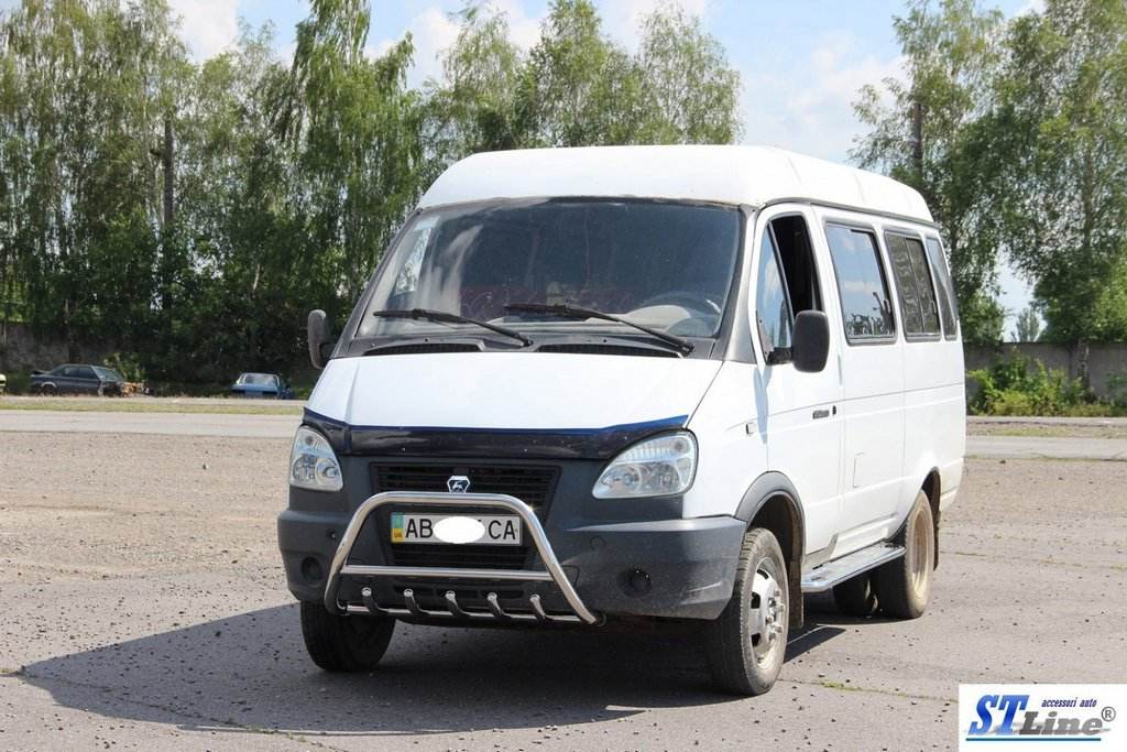 The WT003 bumper guard (stainless) for Gazelle, sable - Reelken Auto