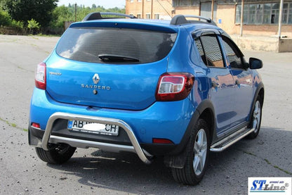 Back arc AK007 (stainless) for Dacia Sandero 2013-2020 - Reelken Auto