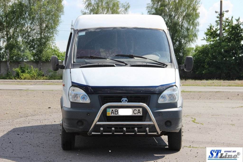 The WT003 bumper guard (stainless) for Gazelle, sable - Reelken Auto