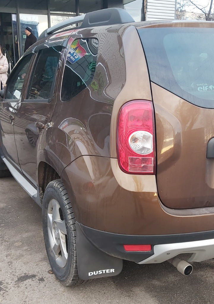 Premium Rear Mud Flaps (2 pcs) for Dacia Duster 2008-2018 - image 1
