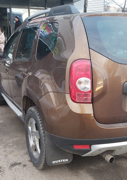 Premium Rear Mud Flaps (2 pcs) for Dacia Duster 2008-2018 - image 1