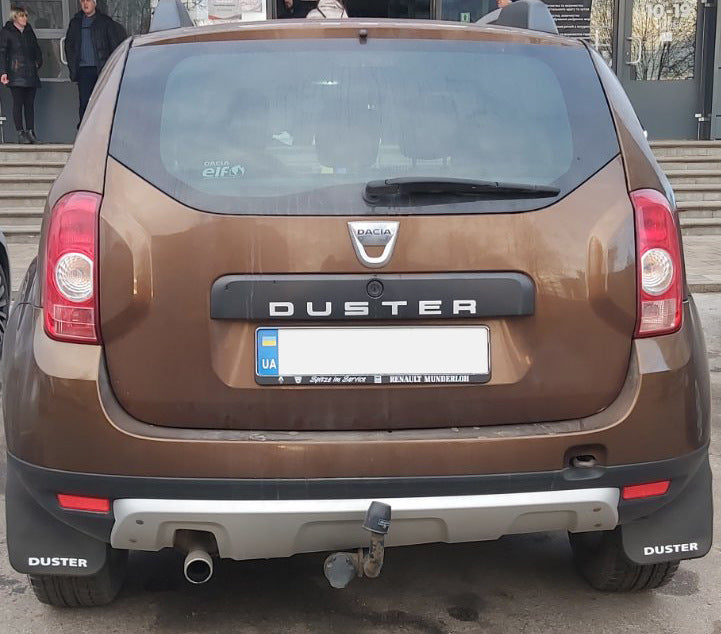 Premium Rear Mud Flaps (2 pcs) for Dacia Duster 2008-2018 - image 2