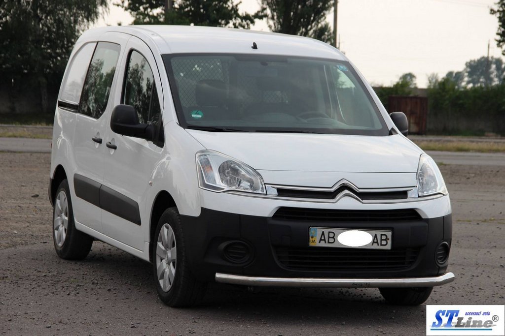 Front protection ST008 (stainless) for Citroen Berlingo 2008-2018 - image 2