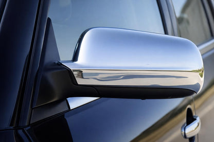 Mirror Covers (2 pcs, Stainless Steel) for Skoda Octavia I Tour A4 1996-2010 - image 1
