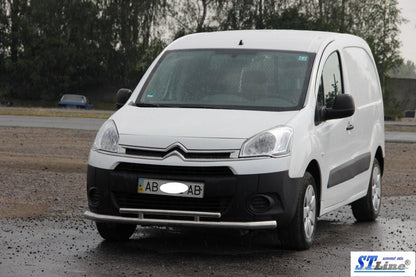 Front protection ST016 (stainless) for Citroen Berlingo 2008-2018 - image 2