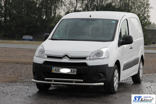 Front protection ST016 (stainless) for Citroen Berlingo 2008-2018 - image 2