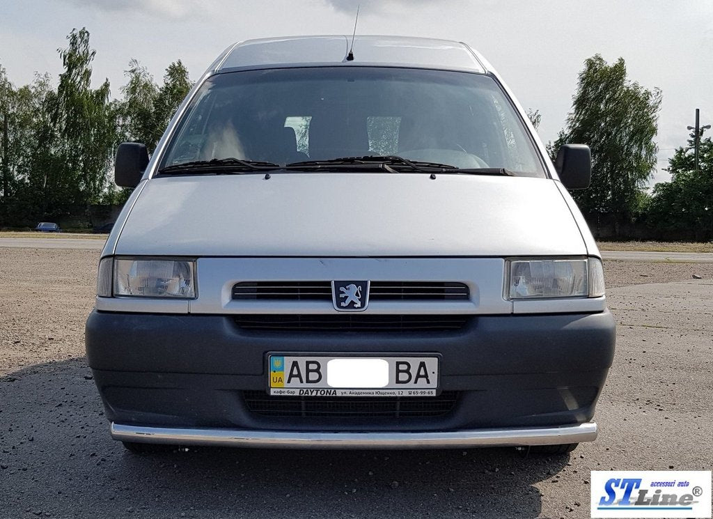 Front protection ST008 (stainless) for Citroen Jumpy 1996-2007 - image 2