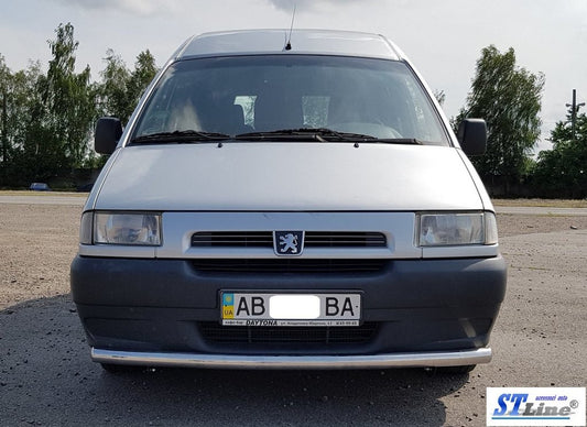 Front protection ST008 (stainless) for Citroen Jumpy 1996-2007 - image 2