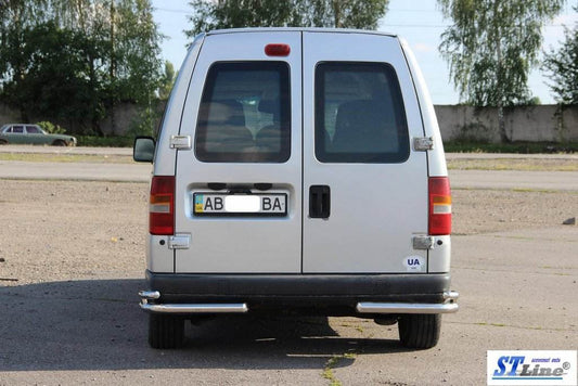 Rear double angles AK003-double (stainless steel) for Citroen Jumpy 1996-2007 - Reelken Auto