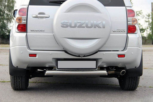 Back protection AK002 (stainless) for Suzuki Grand Vitara 2005-2017 - Reelken Auto