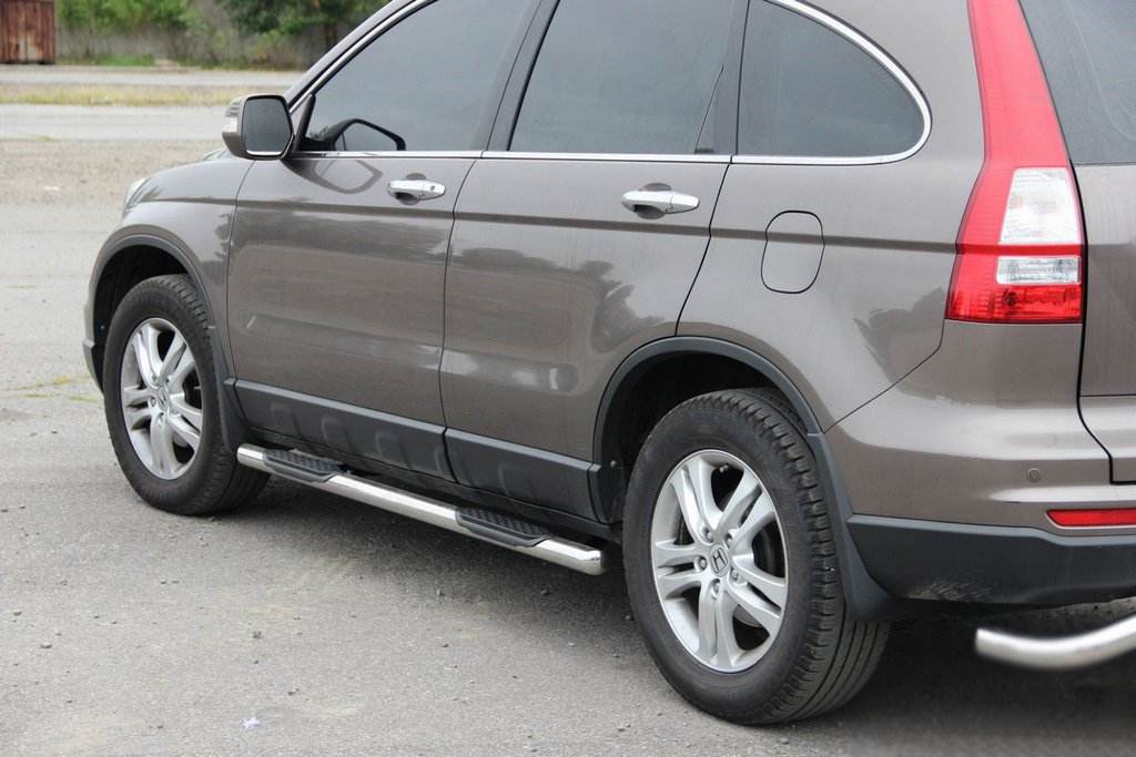 Lateral pipe BB002 (2 PCs, stainless steel) for Honda CRV 2012-2016 - Reelken Auto