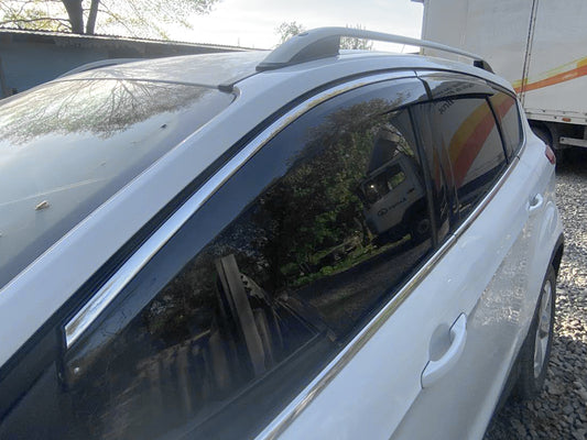 Window Deflectors with Chrome Trim Niken Luxury (4 pcs) for Ford Kuga/Escape 2013-2019 - image 1