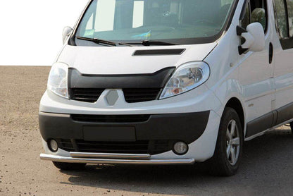 Front protection ST014 (stainless) for Opel Vivaro 2001-2015 - Reelken Auto