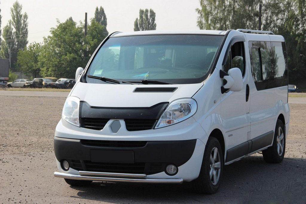 Front protection ST014 (stainless) for Opel Vivaro 2001-2015 - Reelken Auto