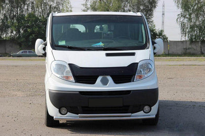 Front protection ST014 (stainless) for Opel Vivaro 2001-2015 - Reelken Auto