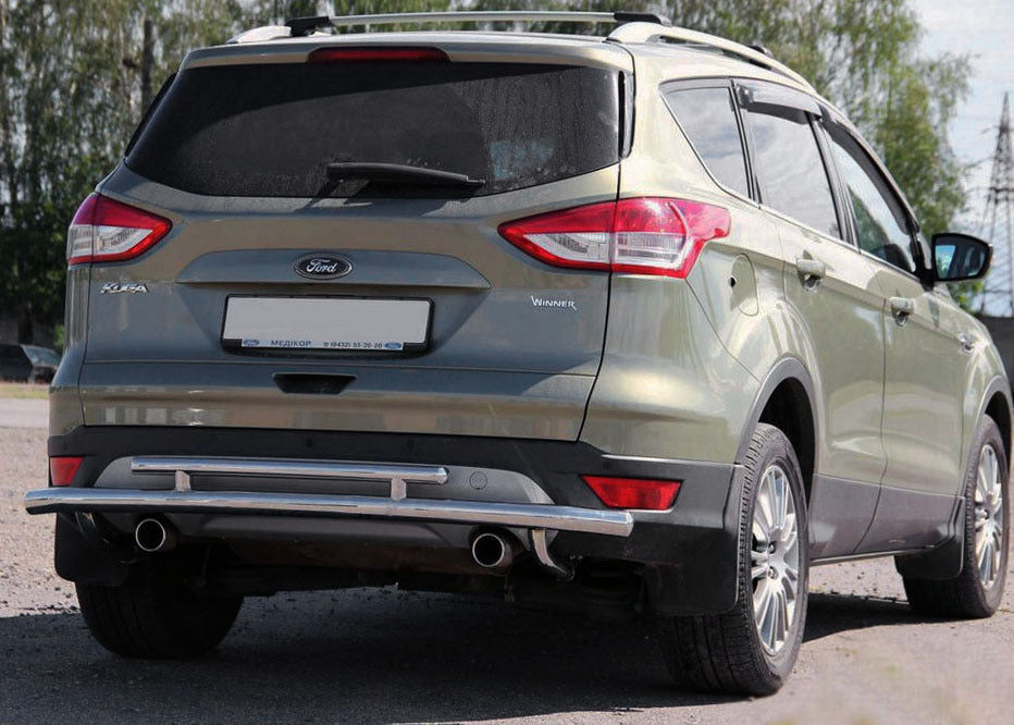 Rear Bar AK002-2 (Stainless Steel) for Ford Kuga/Escape 2013-2019 - image 1