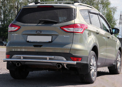 Rear Bar AK002-2 (Stainless Steel) for Ford Kuga/Escape 2013-2019 - image 1